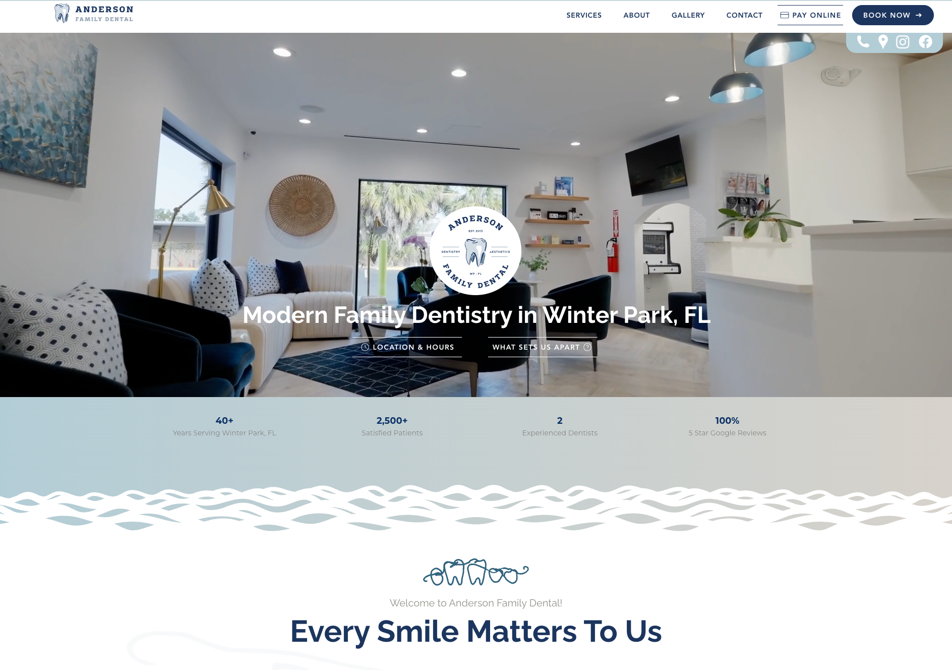 Anderson Family Dental: Achieving SEO Success
